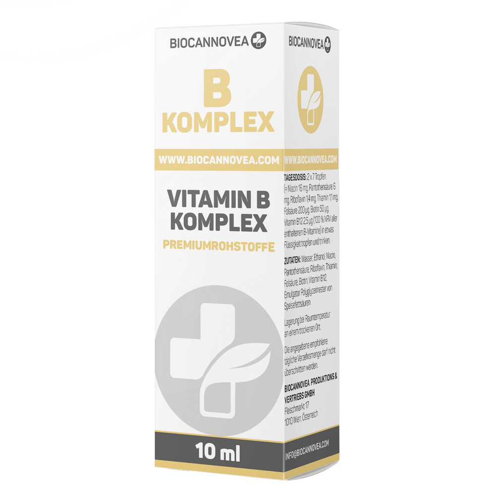 Vitamin-B-Komplex - Biocannovea - Tropfen